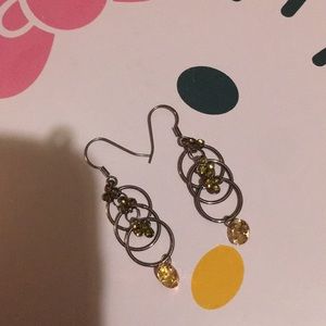 Golden earrings